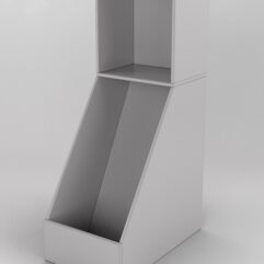 Комплект модулей №1 для автомобильных дисков R13, Серый