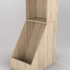 Комплект модулей №3 для автомобильных дисков R15, Дуб Сонома