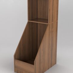 Комплект модулей №1А для автомобильных дисков и шин R13, Орех