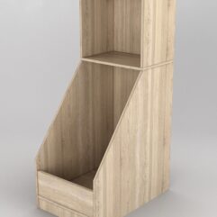 Комплект модулей №2А для автомобильных дисков и шин R14, Дуб Сонома