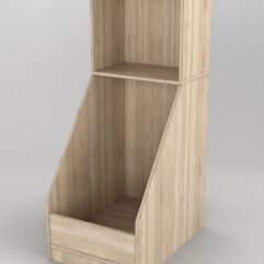 Комплект модулей №3А для автомобильных дисков и шин R15, Дуб Сонома