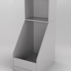 Комплект модулей №3А для автомобильных дисков и шин R15, Серый