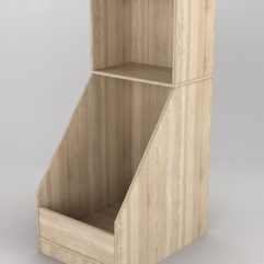 Комплект модулей №4А для автомобильных дисков и шин R16, Дуб Сонома