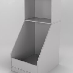 Комплект модулей №6А для автомобильных дисков и шин R18, Серый