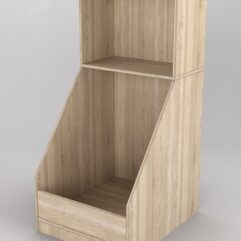 Комплект модулей №7А для автомобильных дисков и шин R19, Дуб Сонома