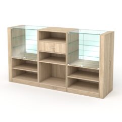 Кассовый стол КС №6-2А1Б, Дуб Сонома