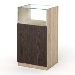 Прилавок КС №7А, Дуб Сонома + Дуб Венге