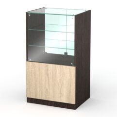 Прилавок КС №6А, Дуб Венге и Дуб Сонома