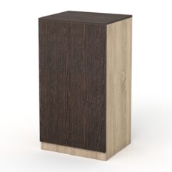 Прилавок КС №6Б, Дуб Сонома + Дуб Венге