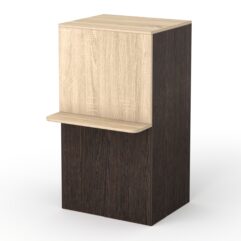 Прилавок КС №7Б, Дуб Венге и Дуб Сонома