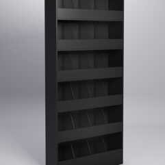 Стеллаж для сыпучих товаров №1, Черный