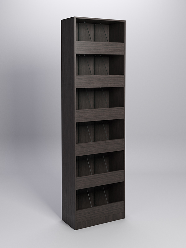 Стеллаж для сыпучих товаров №2, Дуб Венге