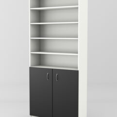 Стеллаж для чая и кофе №1, Белый+Черный