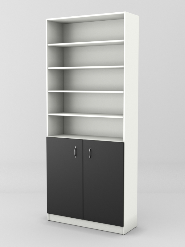 Стеллаж для чая и кофе №1, Белый+Черный