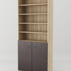 Стеллаж для чая и кофе №1, Дуб Сонома + Дуб Венге