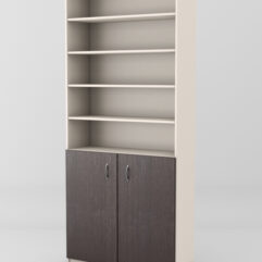 Стеллаж для чая и кофе №1, Крем Вайс + Дуб Венге