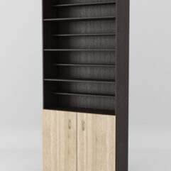 Стеллаж для чая и кофе №3, Дуб Венге+Сонома