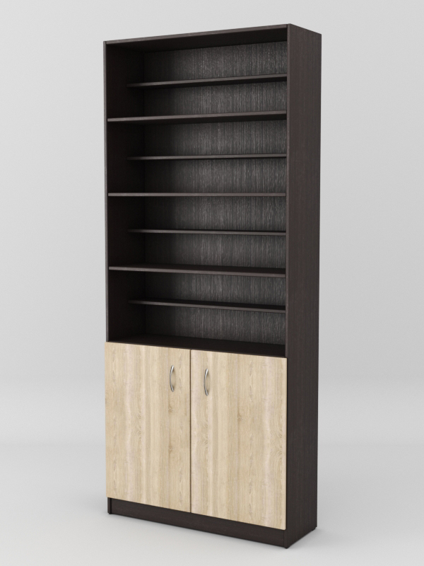 Стеллаж для чая и кофе №3, Дуб Венге+Сонома