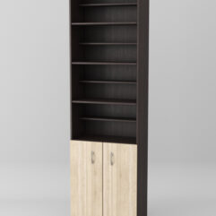 Стеллаж для чая и кофе №4, Дуб Венге+Сонома