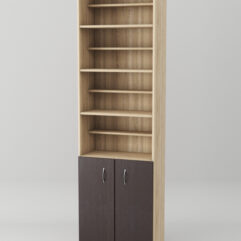 Стеллаж для чая и кофе №4, Дуб Сонома + Дуб Венге