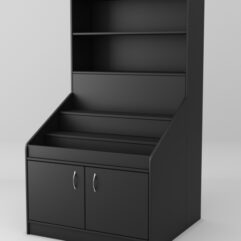 Стеллаж для чая и кофе №5, Черный