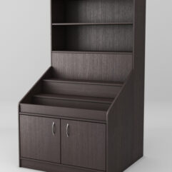 Стеллаж для чая и кофе №5, Дуб Венге