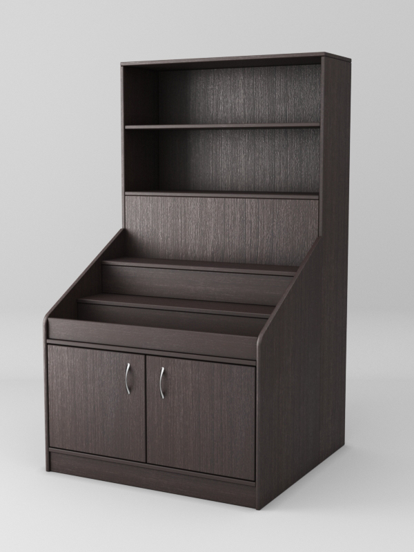 Стеллаж для чая и кофе №5, Дуб Венге