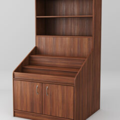 Стеллаж для чая и кофе №5, Орех