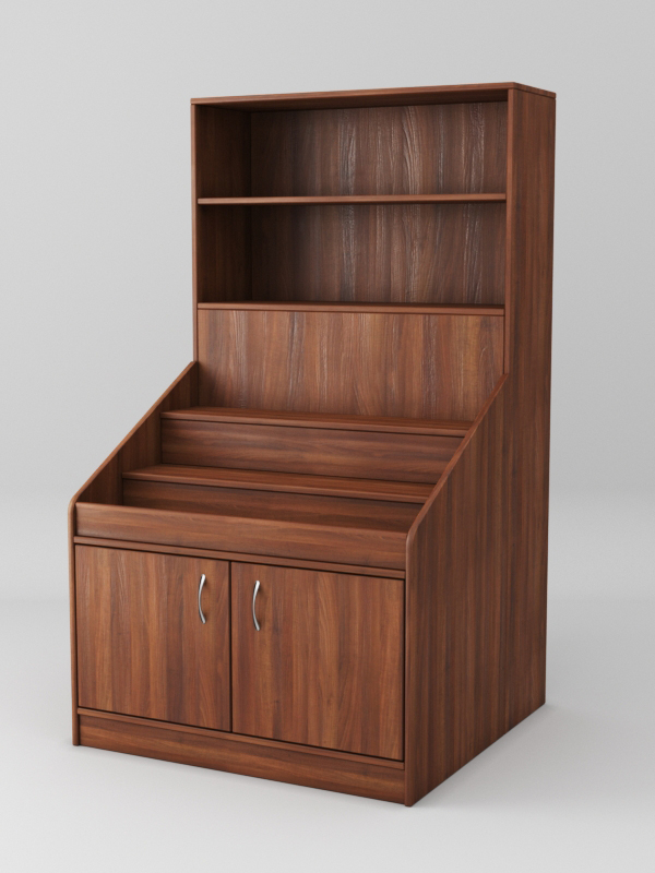 Стеллаж для чая и кофе №5, Орех