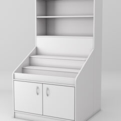 Стеллаж для чая и кофе №5, Серый