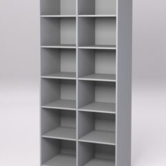 Стеллаж для посуды №2, Серый