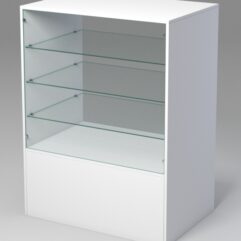 Прилавок для посуды №2, Белый