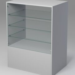 Прилавок для посуды №2, Серый