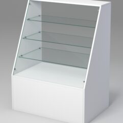 Прилавок для посуды №3, Белый