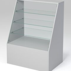 Прилавок для посуды №3, Серый