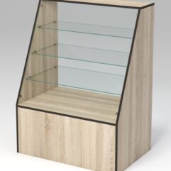 Прилавок для посуды №3, Дуб Сонома + Кромка Дуб Венге