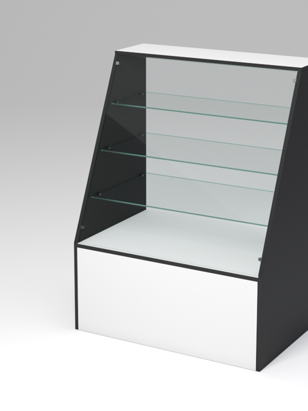 Прилавок для посуды №3, Черный и Белый