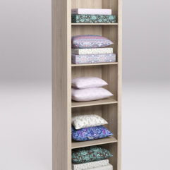 Стеллаж для постельного белья №2, Дуб Сонома