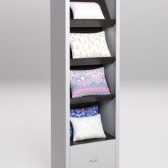 Стеллаж для постельного белья №7, Серый