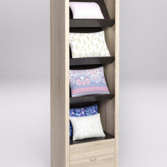 Стеллаж для постельного белья №7, Дуб Сонома