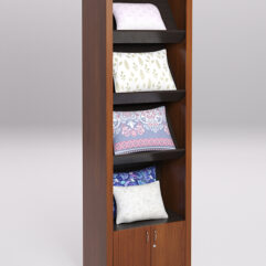 Стеллаж для постельного белья №8, Орех