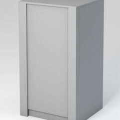 Прилавок Модерн №1-600-КР, Серый