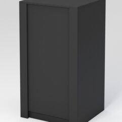 Прилавок Модерн №1-600-КР, Черный