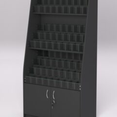 Стеллаж КАНЦЕЛЯРСКИЙ №2, Черный