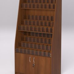 Стеллаж КАНЦЕЛЯРСКИЙ №2, Орех