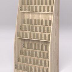 Стеллаж КАНЦЕЛЯРСКИЙ №3, Дуб Сонома