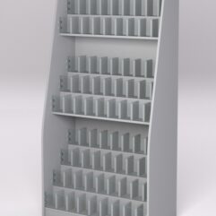 Стеллаж КАНЦЕЛЯРСКИЙ №3, Серый