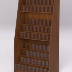 Стеллаж КАНЦЕЛЯРСКИЙ №3, Орех