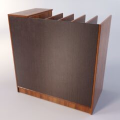 Прилавок ЦЕРКОВНЫЙ для свечей №1, Орех + Дуб Венге