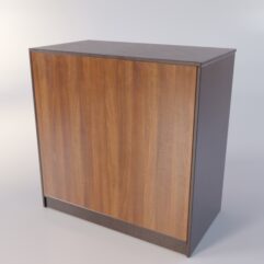 Прилавок ЦЕРКОВНЫЙ №1, Дуб Венге + Орех